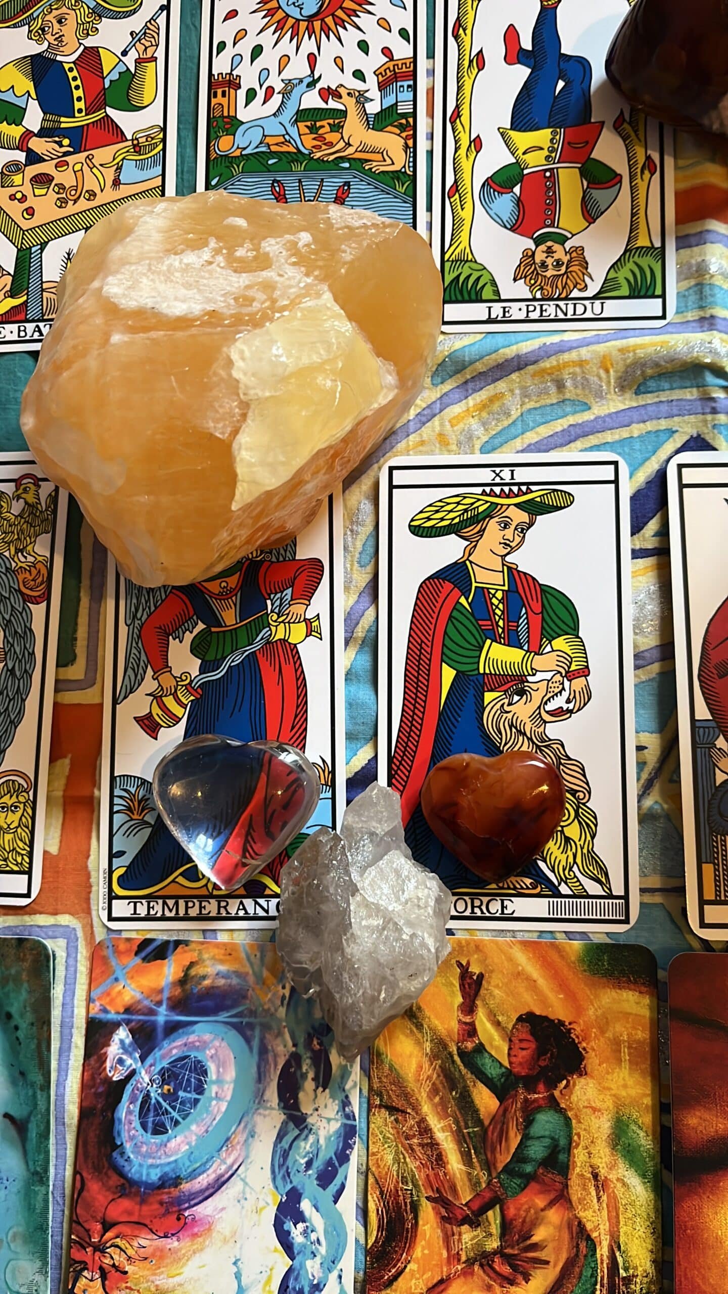 Lire un tirage de tarot intuitivement
