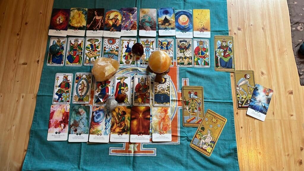 Rituel de l'étoile sacrée suite aux lectures des prénoms, noms, principes féminins et masculins ainsi que l'âme et la personnalité.