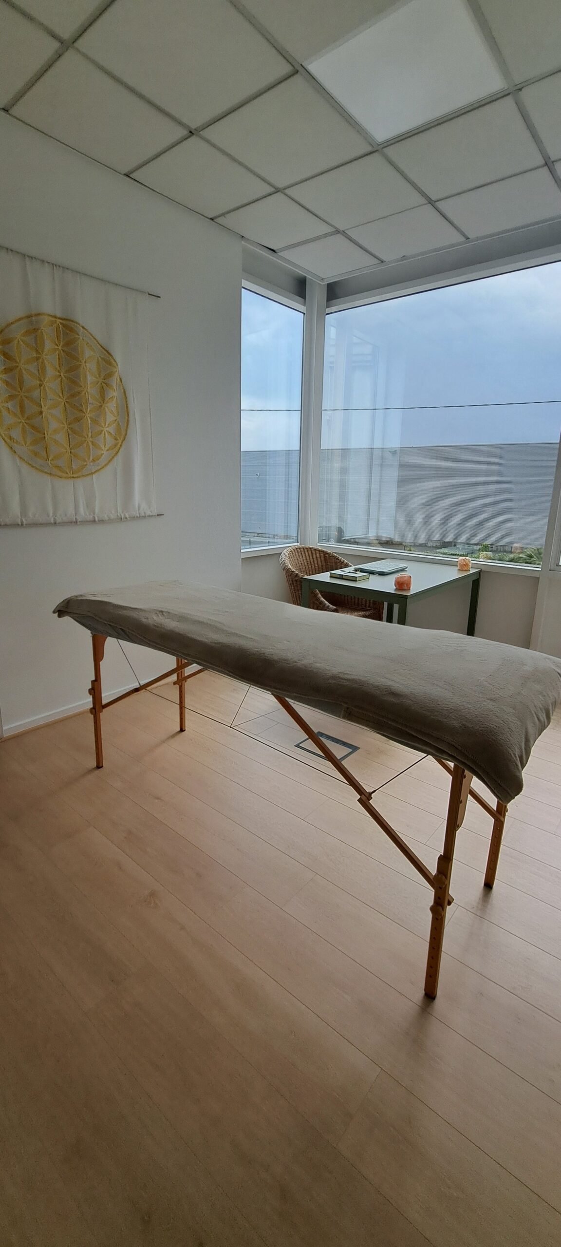 Cabinet fleur de vie pour une séance en magnetisme energetique